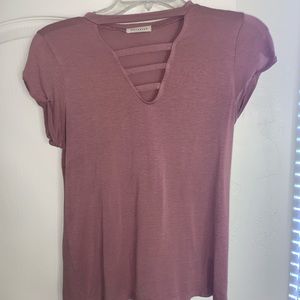 V neck shirt
